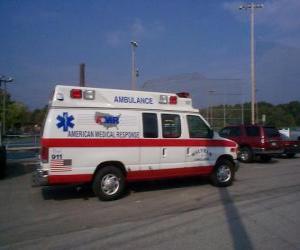 yapboz Amerikan ambulans
